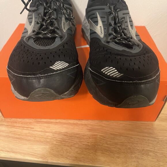 Brooks Shoes Beast 18 Black Gray Mens 16 Medium D Athletic Running  1102822E004 - Picture 7 of 9
